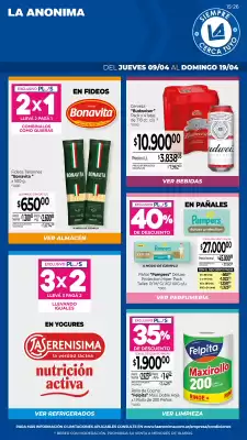 La Anonima (válido hasta 19-04)