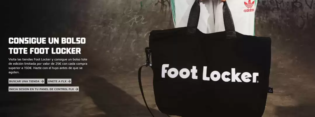 Foot Locker (válido hasta el 20-04)
