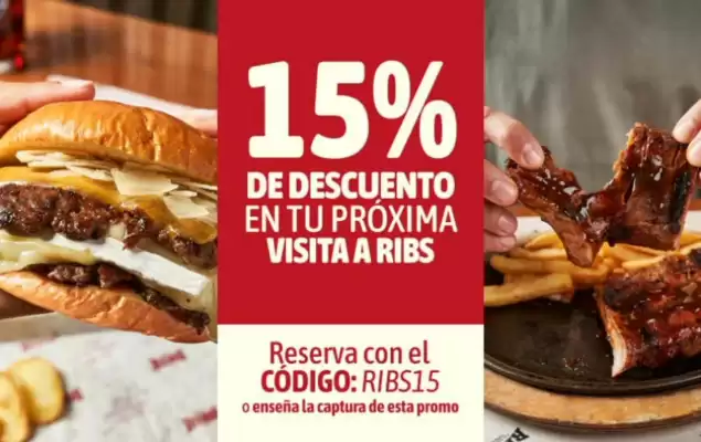 Ribs (válido hasta el 30-04)