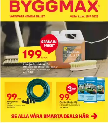 Byggmax (giltig till och med 19-04)