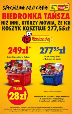 Biedronka gazetka (ważność do 18-04)