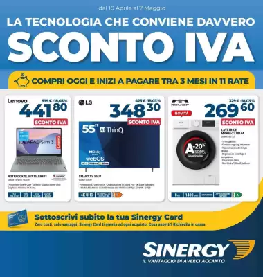 Sinergy (valido fino al 7-05)