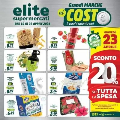 Volantino Elite (valido fino al 22-04)