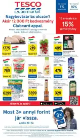 Tesco akciós újság | Szupermarket Oldal 1