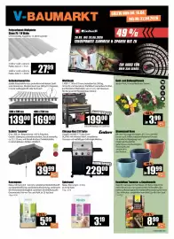 V Baumarkt Prospekt woche 16 Seite 1