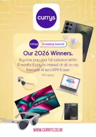 Currys PC World leaflet Page 1