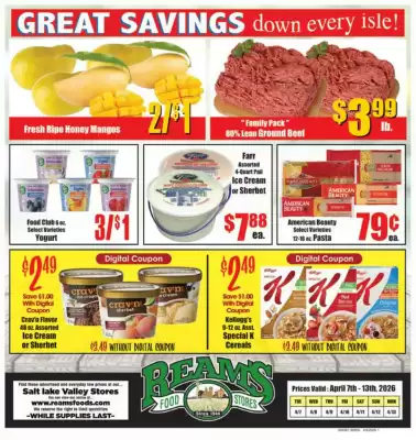 Reams weekly ad (valid until 13-04)