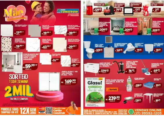 Rede Construir (válido até 9-05)