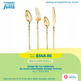 Catálogo Almacenes Anfora semana 15 Página 1