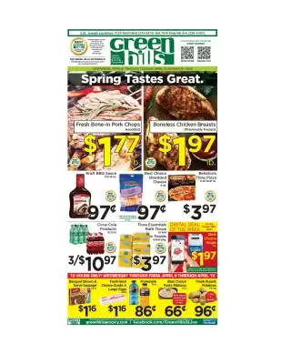 Green Hills Grocery weekly ad (valid until 14-04)