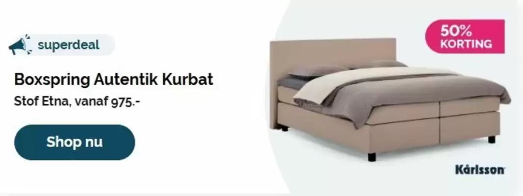 Beter Bed (geldig t/m 10-05)