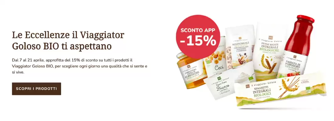 Il Viaggiator Goloso (valido fino al 21-04)