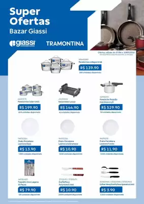 Encarte Giassi Supermercados (válido até 10-05)