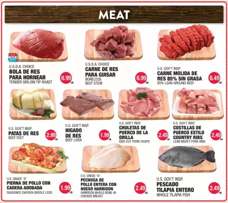 Carnicerias Jimenez weekly ad (valid until 16-04)