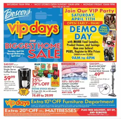 Boscov's (valid until 22-04)
