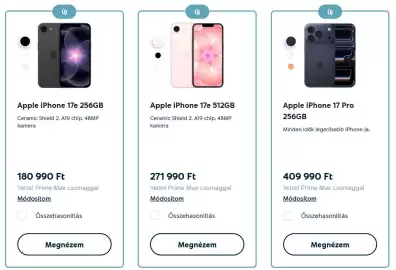 Yettel akciós újság Oldal 1