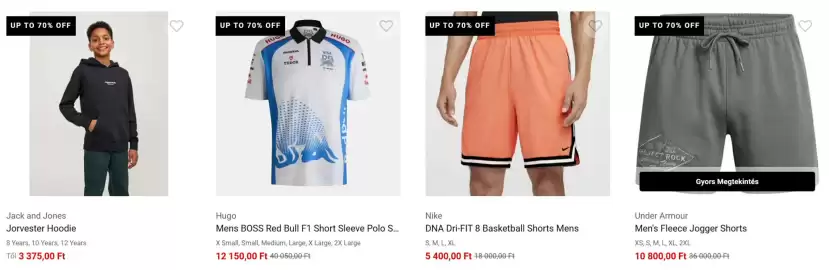 Sports Direct akciós újság Oldal 1