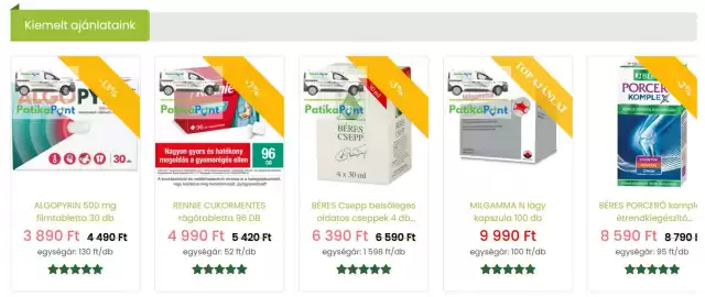 Patika24 akciós újság hét 15 Oldal 1