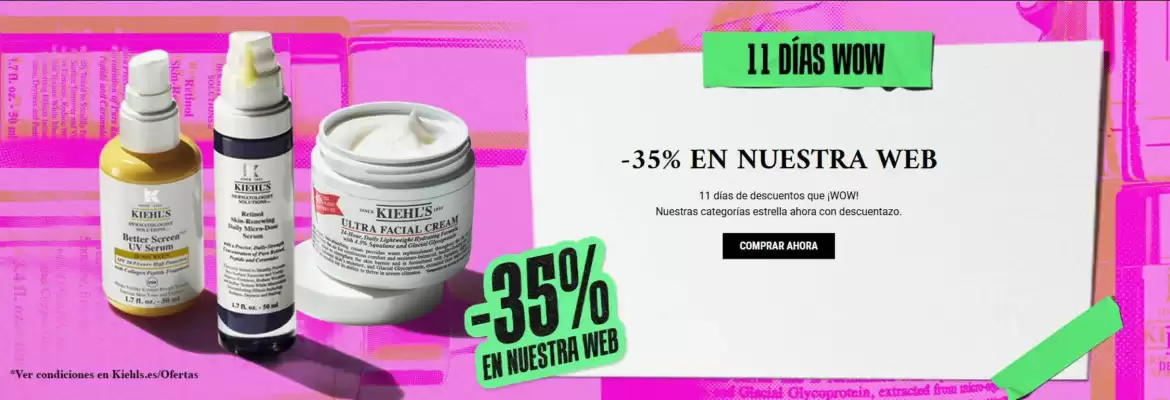 Kiehl's (válido hasta el 19-04)