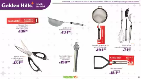 Folleto La Comer Página 18