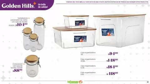 Folleto La Comer Página 20