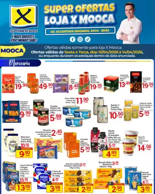 Folheto X Supermercados (válido até 14-04)