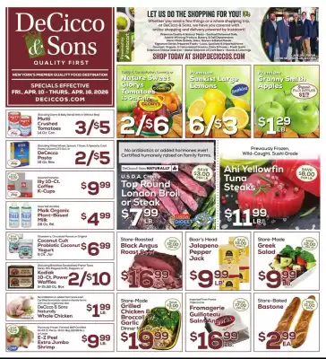 DeCicco & Sons weekly ad