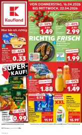 Kaufland Prospekt woche 16 Seite 1