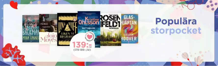 Akademibokhandeln reklamblad Sida 1