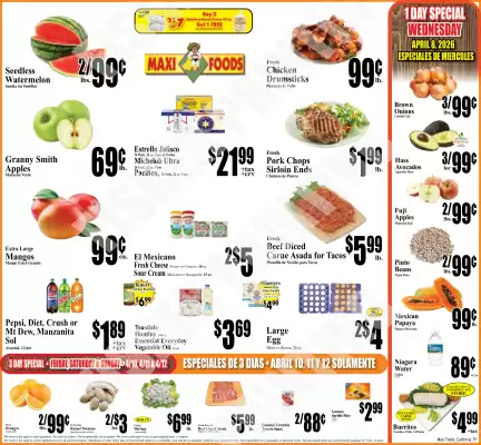 Maxi Foods weekly ad (valid until 14-04)
