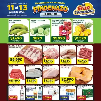 Catálogo La Gran Colombia (válido hasta 13-04)
