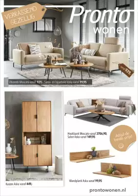 Pronto wonen (geldig t/m 18-04)