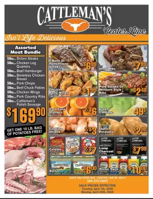 Cattleman's weekly ad (valid until 20-04)