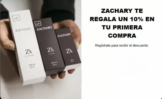 Zachary Perfumes (válido hasta 31-05)
