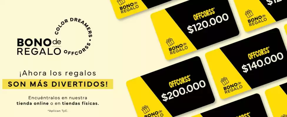 Offcorss (válido hasta 30-04)