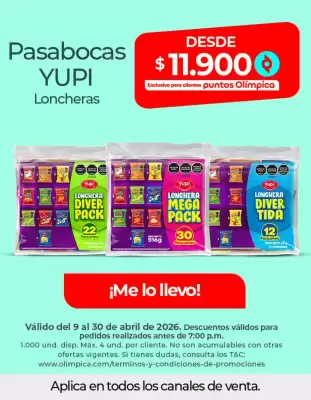 Catálogo Olímpica (válido hasta 30-04)