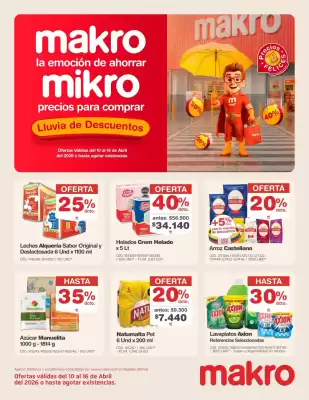 Catálogo Makro (válido hasta 16-04)