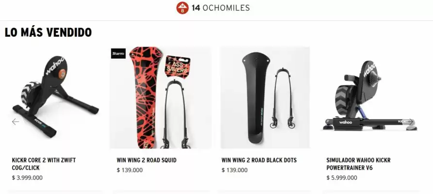 14 Ochomiles (válido hasta 30-04)