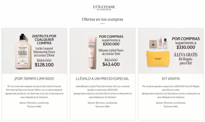 L'Occitane (válido hasta 19-04)