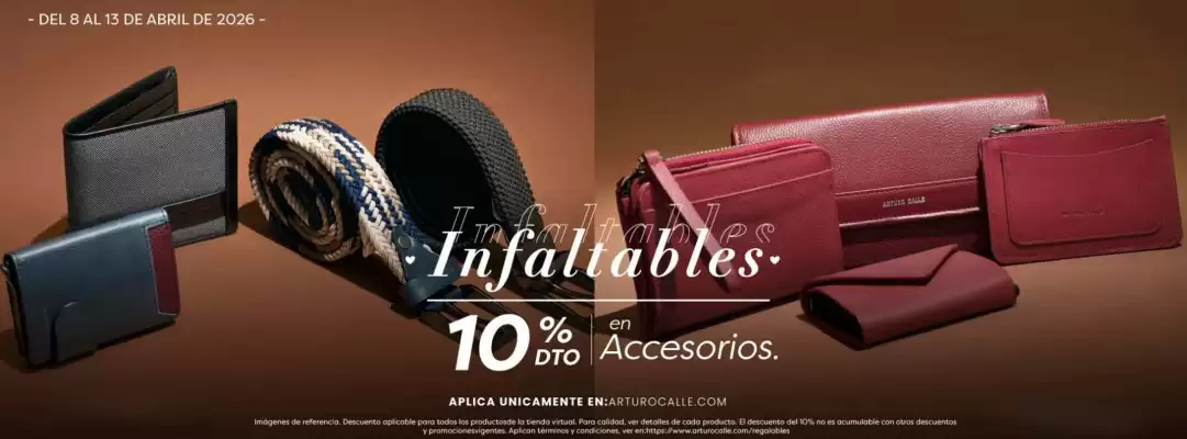 Arturo Calle (válido hasta 13-04)