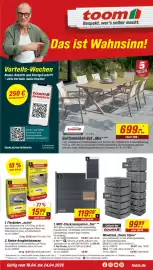 Toom Baumarkt Prospekt woche 16 Seite 1