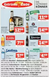 Getränke Oase Prospekt woche 16 Seite 1