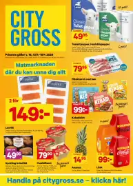 City Gross reklamblad vecka 16 Sida 1