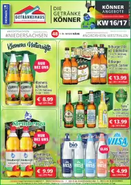 Getränkehaus Prospekt Seite 1