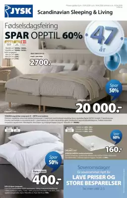 JYSK (gyldig til 19-04)