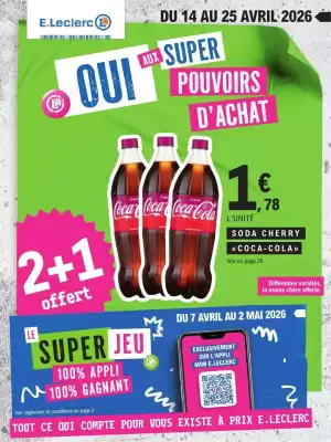 E.Leclerc (valable jusqu'au 25-04)
