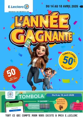 E.Leclerc (valable jusqu'au 18-04)