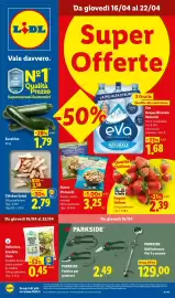 Volantino Lidl settimana 16 Pagina 1