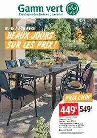 Catalogue Gamm vert page 1