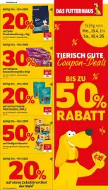 Das Futterhaus Prospekt woche 16 Seite 1